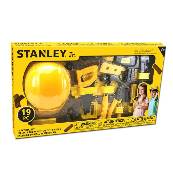 STANLEY JR 19 PIECE PRETEND PLAY SET