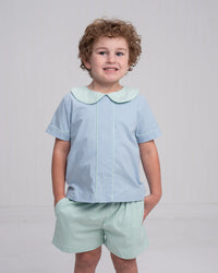 TIMOTHY SHORT SET GARDEN GREEN