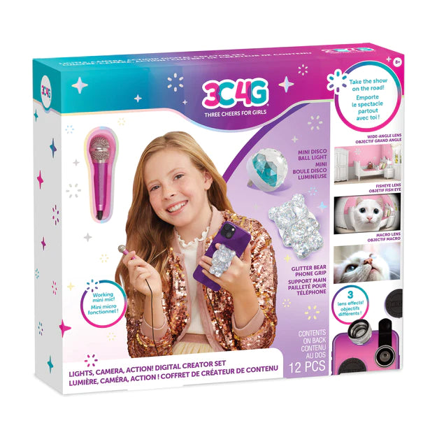 3C4G LIGHTS CAMERA ACTION DIGITAL CREATOR SET