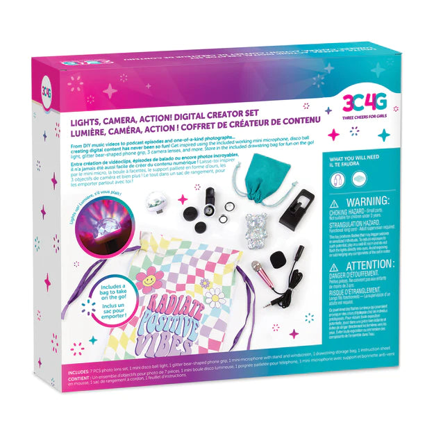 3C4G LIGHTS CAMERA ACTION DIGITAL CREATOR SET