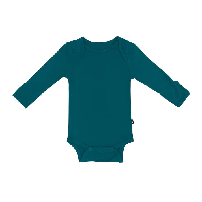 KYTE BABY LONG SLEEVE BODYSUIT IN LOCH