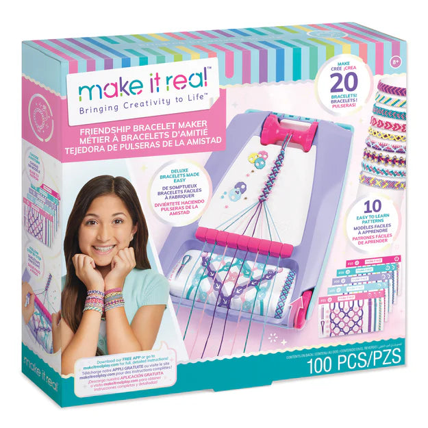 MAKE IT REAL FRIENDSHIP BRACELET MAKER