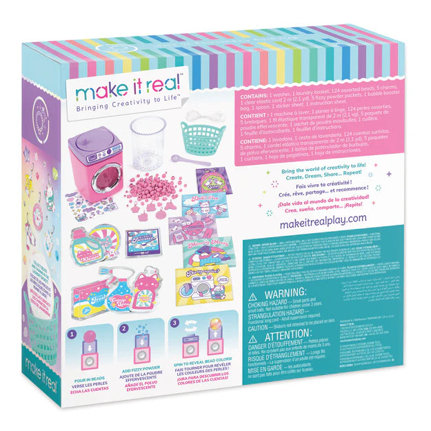 MAKE IT REAL PURRRFECT WASH N BEAD DIY BRACELET KIT