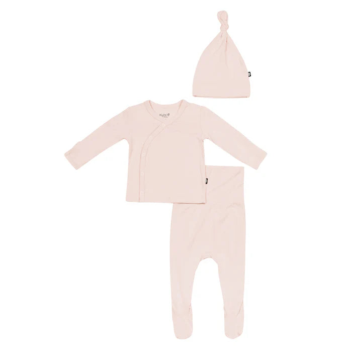 KYTE BABY TAKE ME HOME SET WITH CAP IN BLUSH