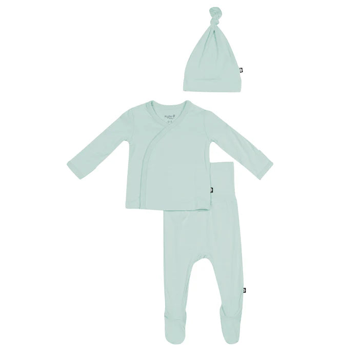 KYTE BABY TAKE ME HOME SET WITH CAP IN SAGE