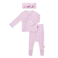Take Me Home Set With Bow Gingham Thistle
