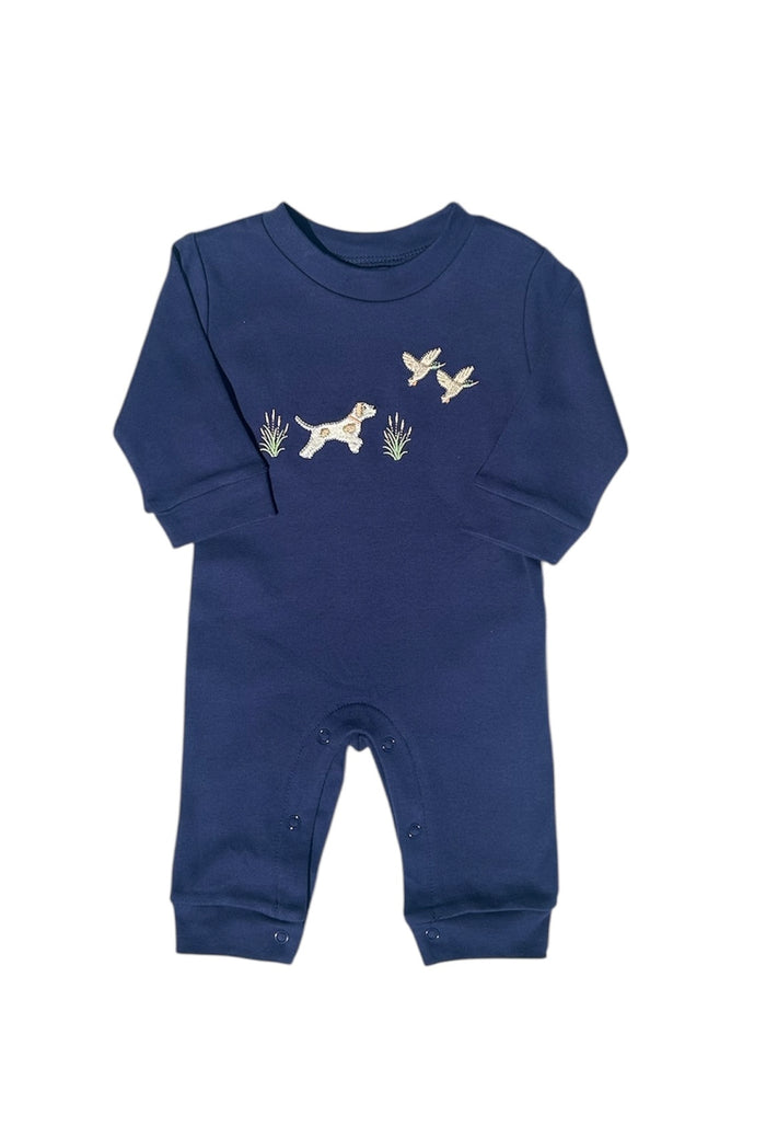 THREE SISTERS DUCK HUNTING BOYS ROMPER