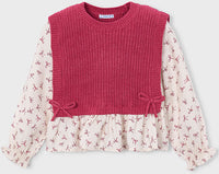 Color Block Vest Top Pink