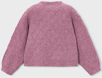 Textured Mauve Sweater