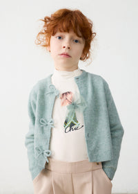 Green Knit Cardigan