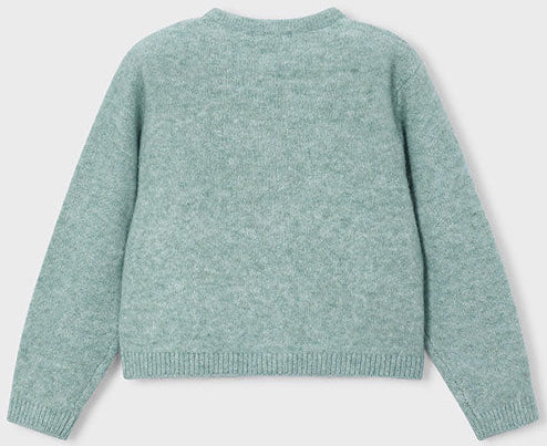 Green Knit Cardigan