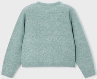 Green Knit Cardigan