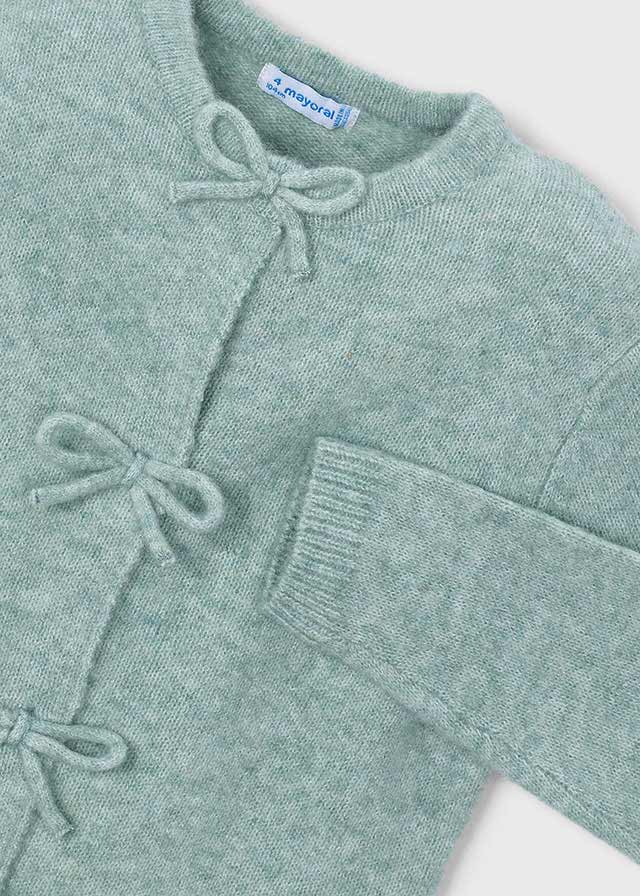 Green Knit Cardigan