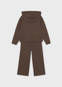 Coffee Knit Pant Set