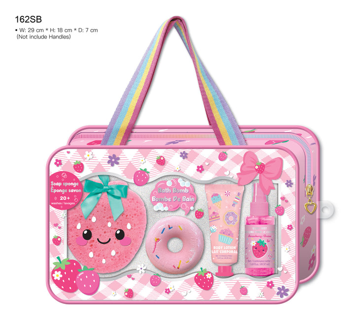 HOT FOCUS ON THE GO BODY & BATH STRAWBERRY