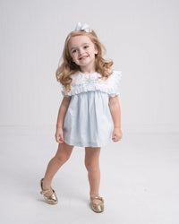 AUBREY BLOOMER SET PORCELIAN BLUE