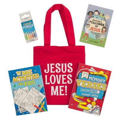 CHURCH ACTIVITY KIT JESUS LOVES ME RED