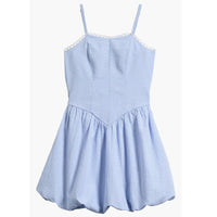 Smocked Back Seersucker Sundress