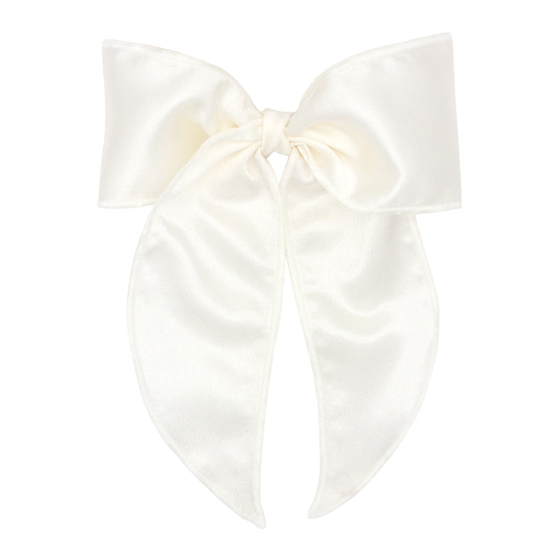 WEE ONES WHIMSEY TAILS SATIN FABRIC BOW OFW