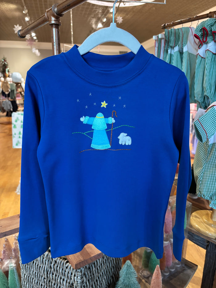 SQUIGGLES SHEPHERD'S STAR CREWNECK