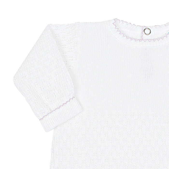 PATY KNIT ROMPER LAVENDER