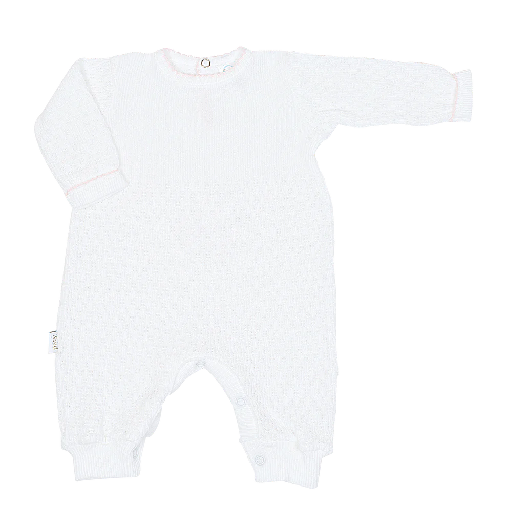 PATY KNIT ROMPER PINK