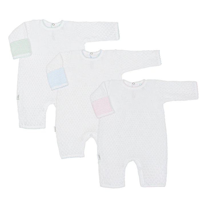 PATY KNIT CUFF ROMPER MULTIPE COLORS