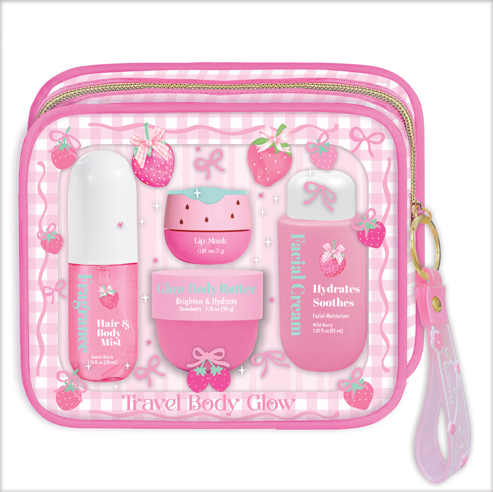 Travel Body Glow Strawberry