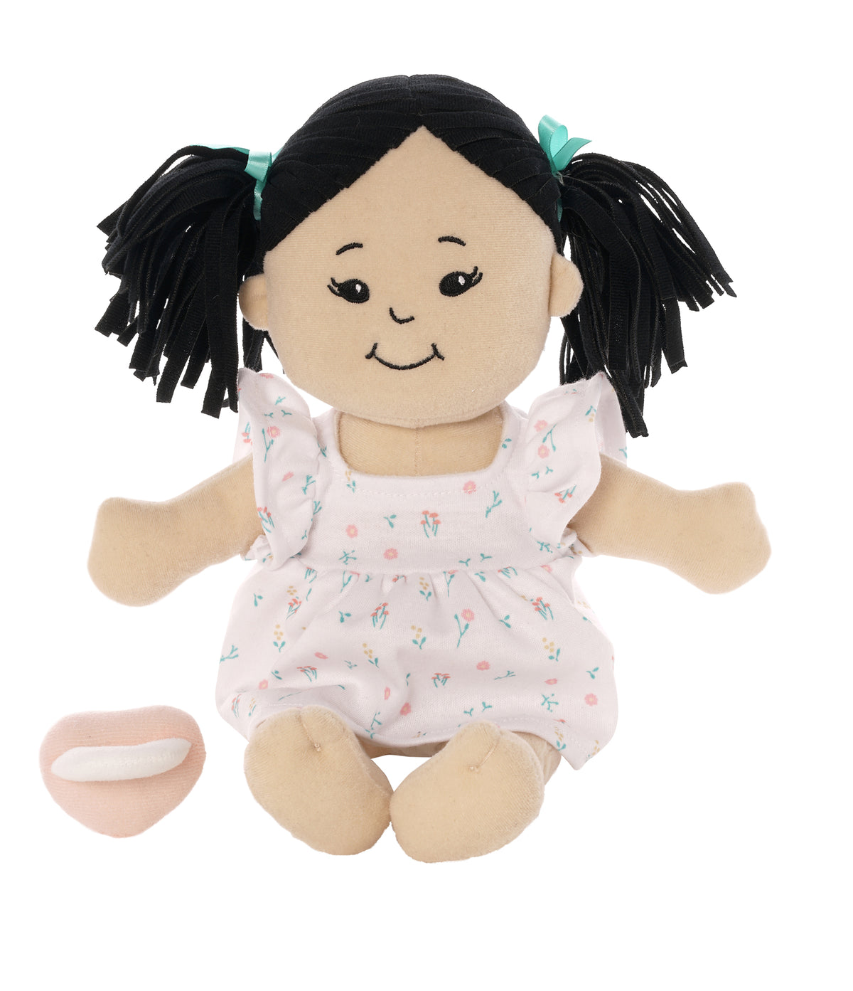 LOVE STELLA DOLL LIGHT BEIGE WITH BLACK PIGTAILS