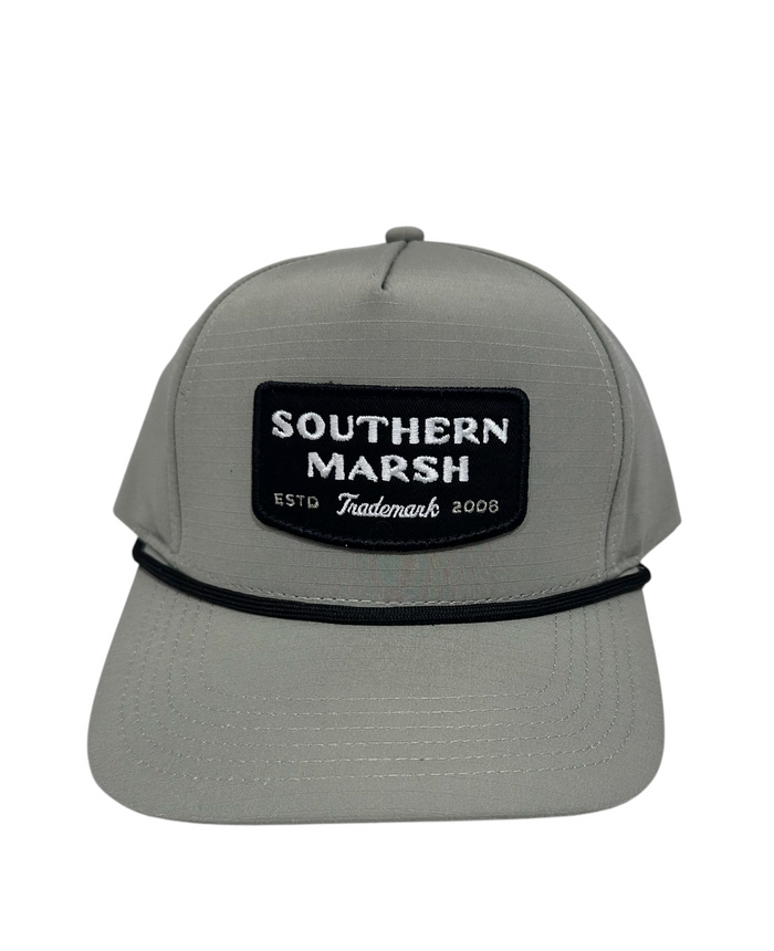 SOUTHERN MARSH YOUTH PERFORMANCE TRADEMARK PATCH STONEWALL OLIVE