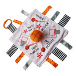 BABY JACK BASKETBALL LOVEY TAG STROLLER TOY
