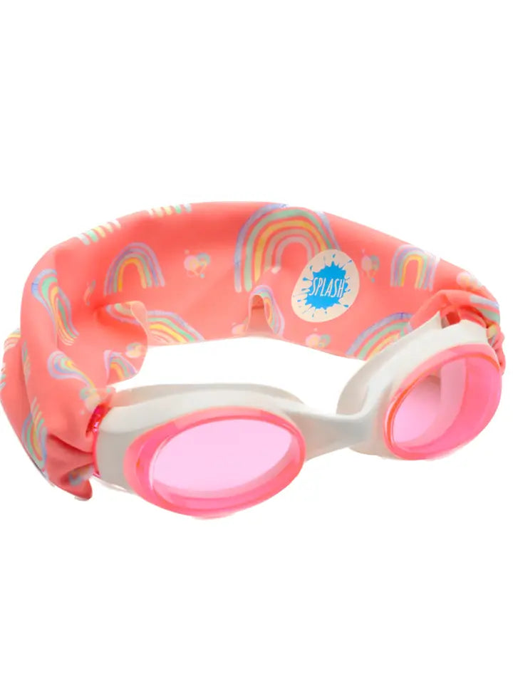 SPLASH SWIM GOGGLES OVER THE RAINBOW