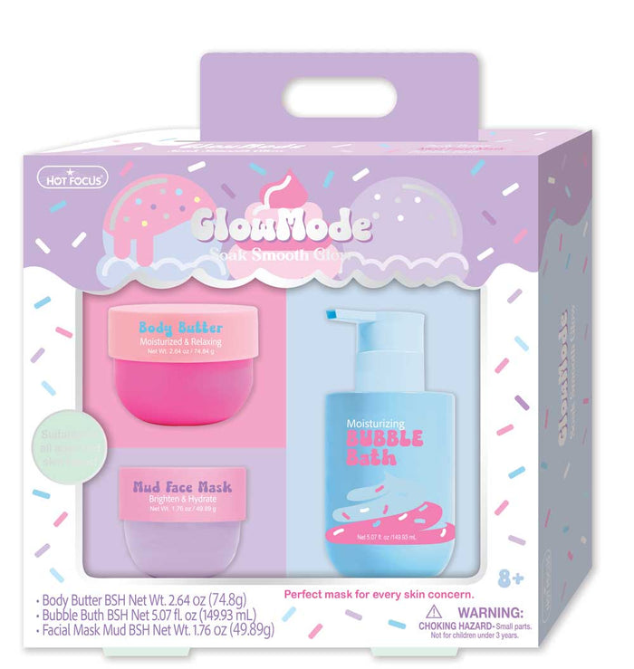 HOT FOCUS SOAK SMOOTH GLOW MODE