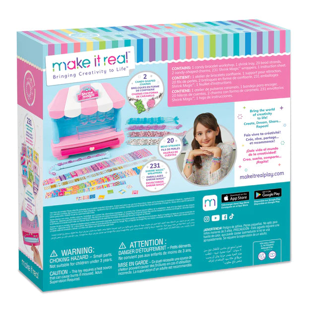 MAKE IT REAL CANDY SHOP BRACELETS KIT