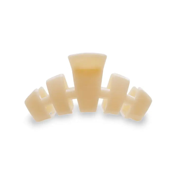 TELETIES CLASSIC ALMOND BEIGE MEDIUM HAIR CLIP