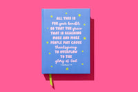 GRACE AND GOD HARDCOVER NOTEBOOK