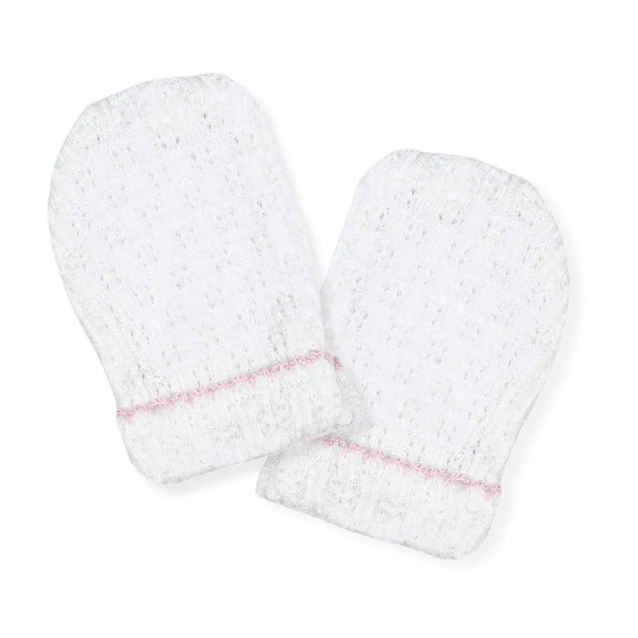 PATY KNIT MITTENS PINK