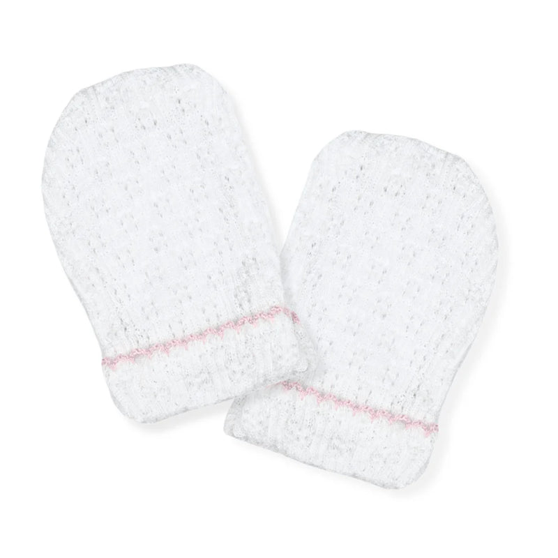 PATY KNIT MITTENS PINK