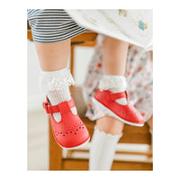 Birdie Red T-Strap Mary Jane