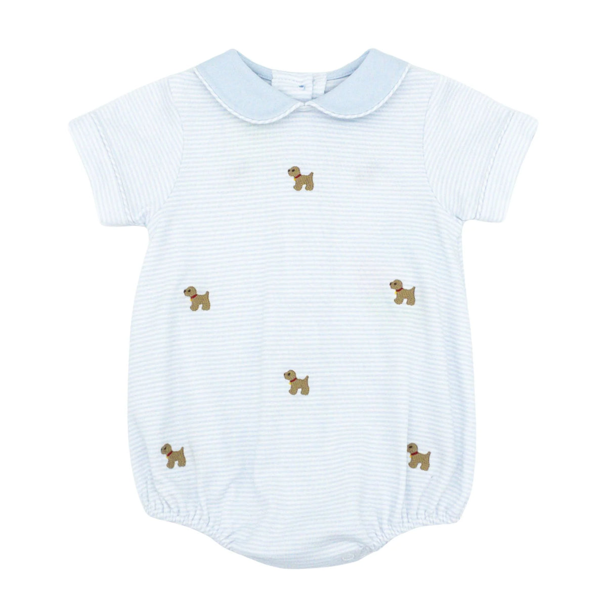 PUPPY PETER BUBBLE LIGHT BLUE BITTY KNIT