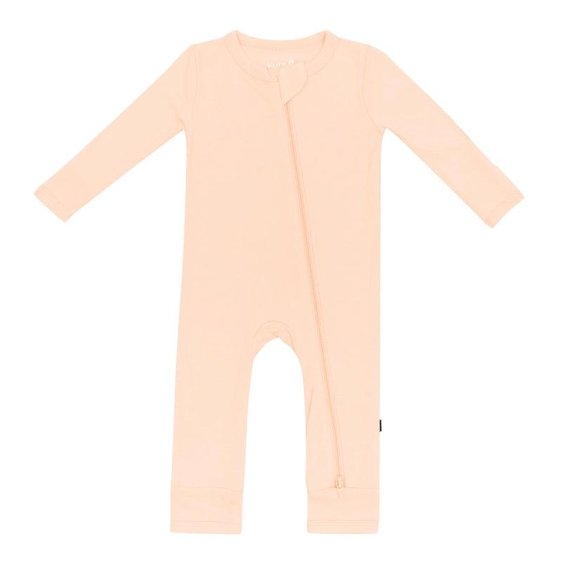 KYTE BABY ZIPPERED ROMPER IN CANYON