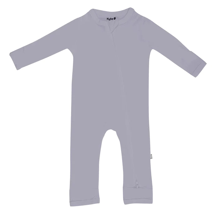 KYTE BABY ZIPPERED ROMPER HAZE