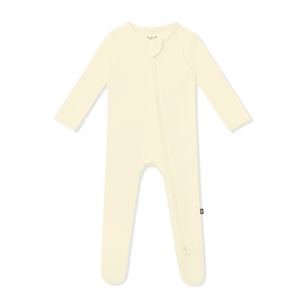 Baby Zippered Footie Chamomile