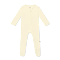 Baby Zippered Footie Chamomile