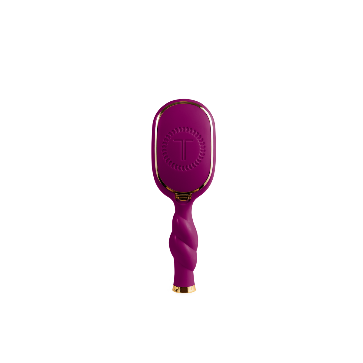 Teleties Mini Detangler Hair Brush for Medium Hair - Mulberry