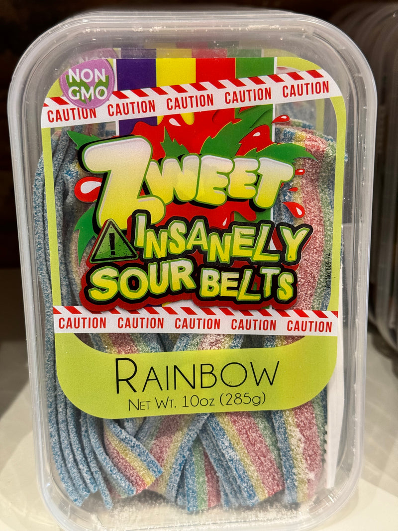 INSANELY SOUR RAINBOW BELTS