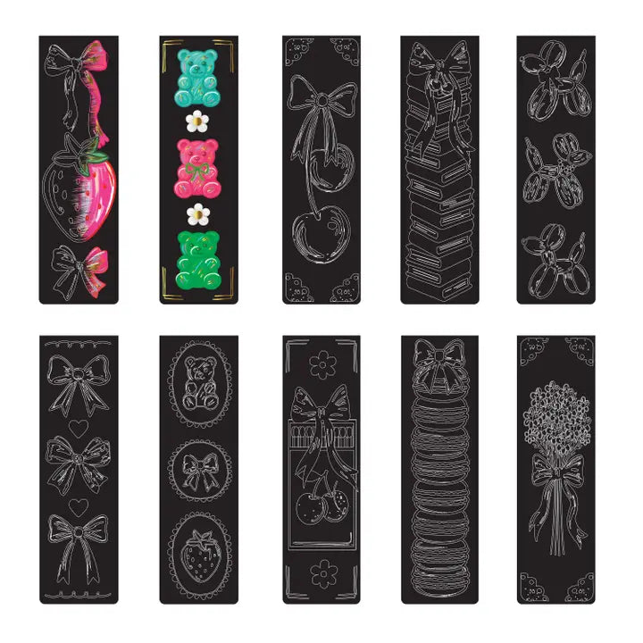 Momenta BRVV Scratch Bookmark Modern Berry