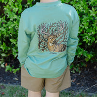 Buck Ls Tee Sage