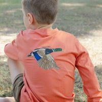 Mallard Ls Tee Rust