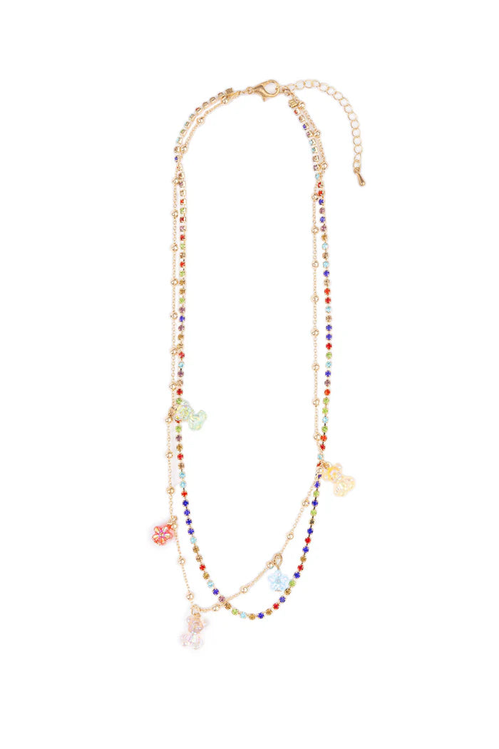 GREAT PRETENDERS BOUTIQUE GUMMY GLAM NECKLACE